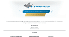 Desktop Screenshot of elektronikhai.de